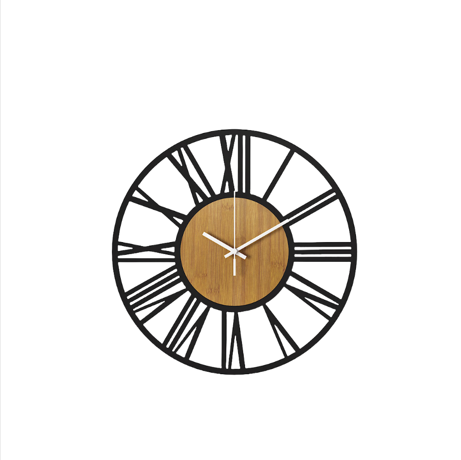 50x13 5x50cm Reloj Cocina Leroy Merlin Reloj De Pared De Hierro