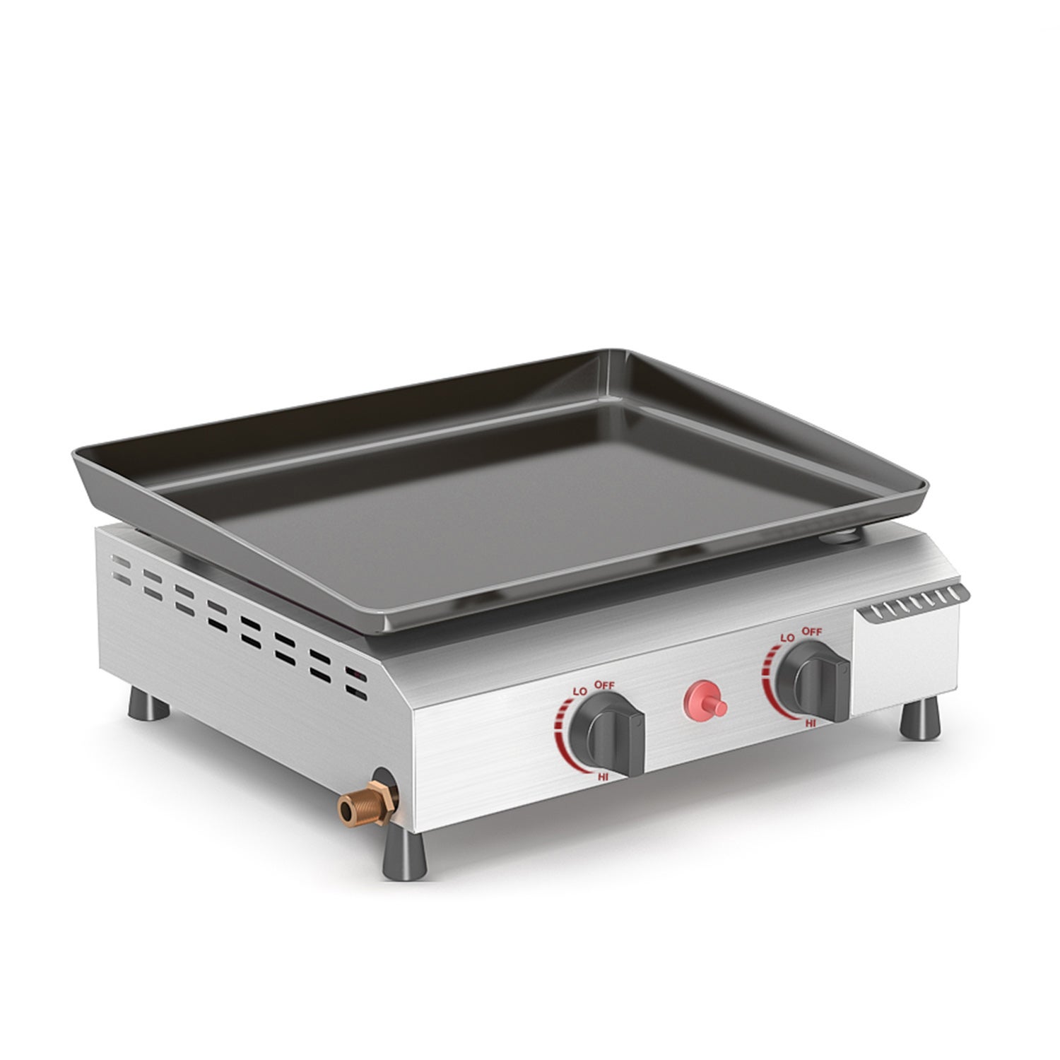 Vitrokitchen Plancha Gas Pg220ib , Leroy Merlin