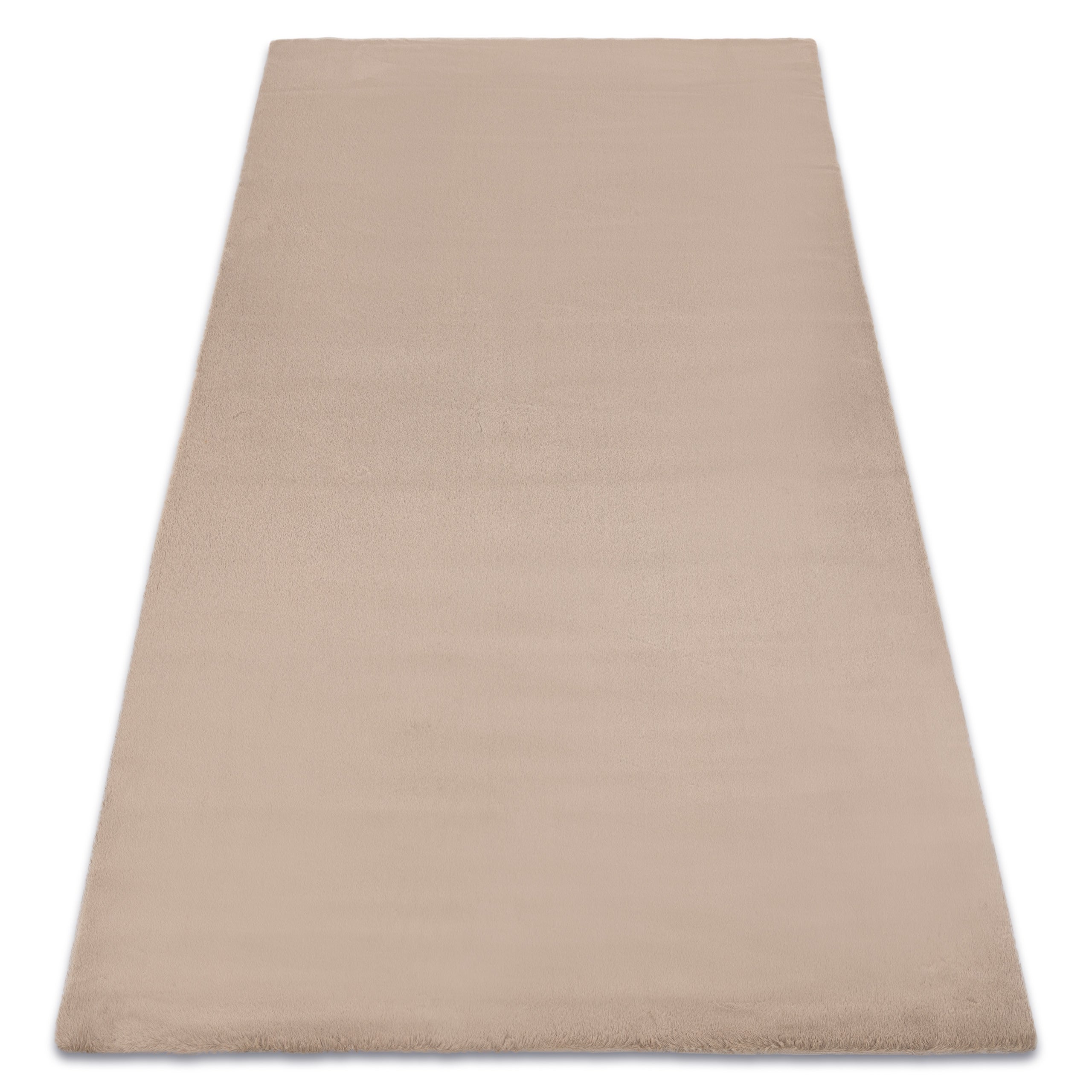 Dywan BUNNY taupe beż IMITACJA FUTRA KRÓLIKA 120x170 cm
