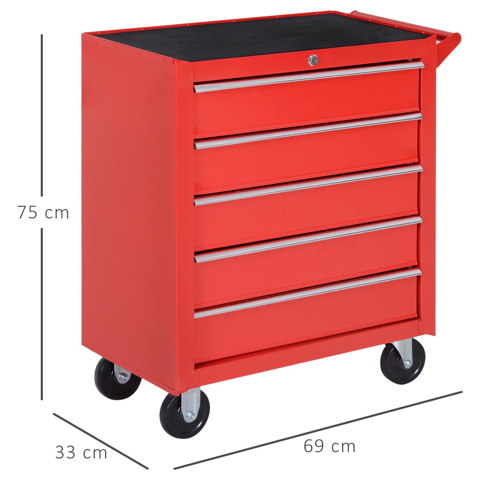 Servante d'Atelier Acier DURHAND - 3