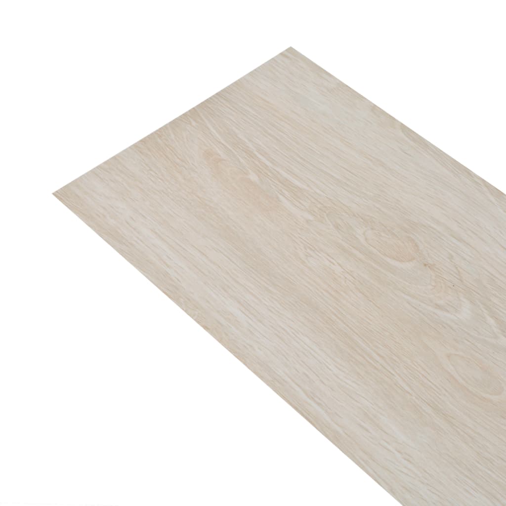 Lamas para suelo de pvc autoadhesivas | tarimas de suelo | tarimas autoadhesivas 5,02m² 2mm roble blanco cfw19721