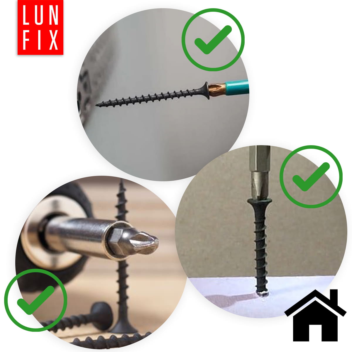Wkręty do kartongipsu do metalu 3,5x3,5mm 1000szt. - 5