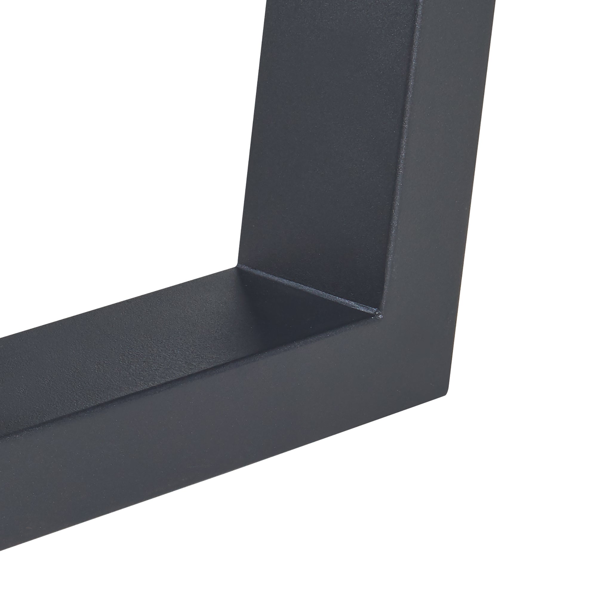 Lot de 2 pieds de table Lalling acier 43 x 40 cm noir [en.casa] - 7