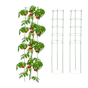 Confezione da 4 tralicci per piante rampicanti da interno, traliccio in metallo da giardino per piante in vaso e supporto per fiori di edera | Leroy Merlin