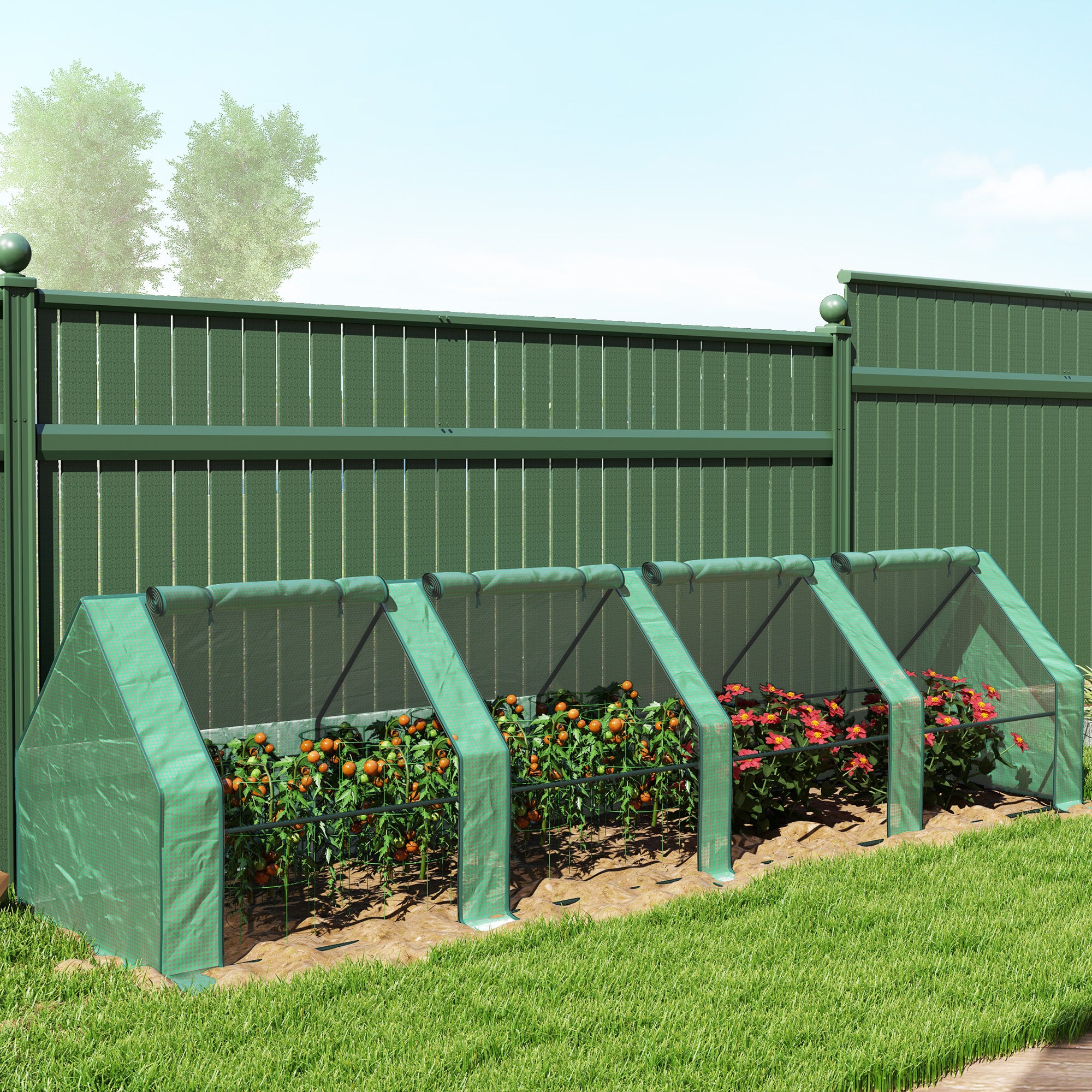 Mini Serre de Jardin PE Outsunny - 8