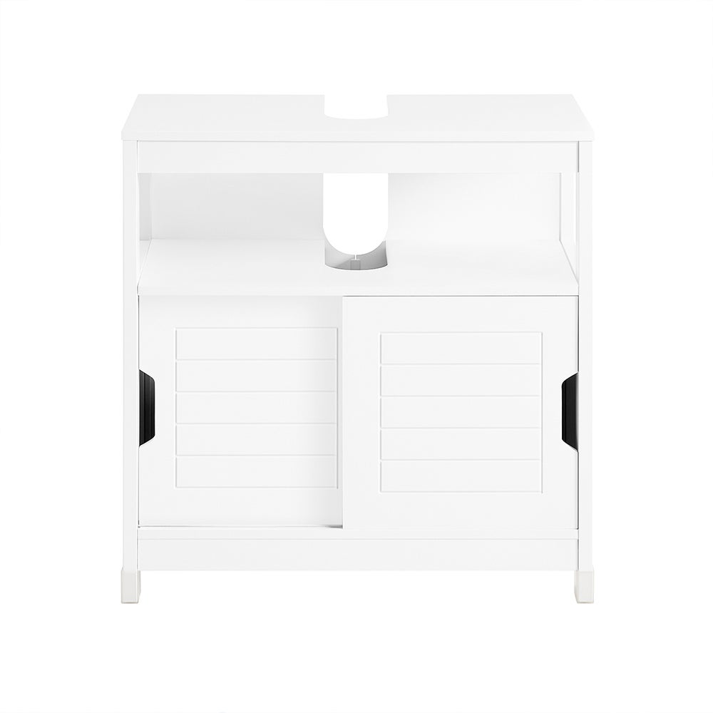 SoBuy FRG128-W Szafka podumywalkowa, meble łazienkowe, szafka podumywalkowa