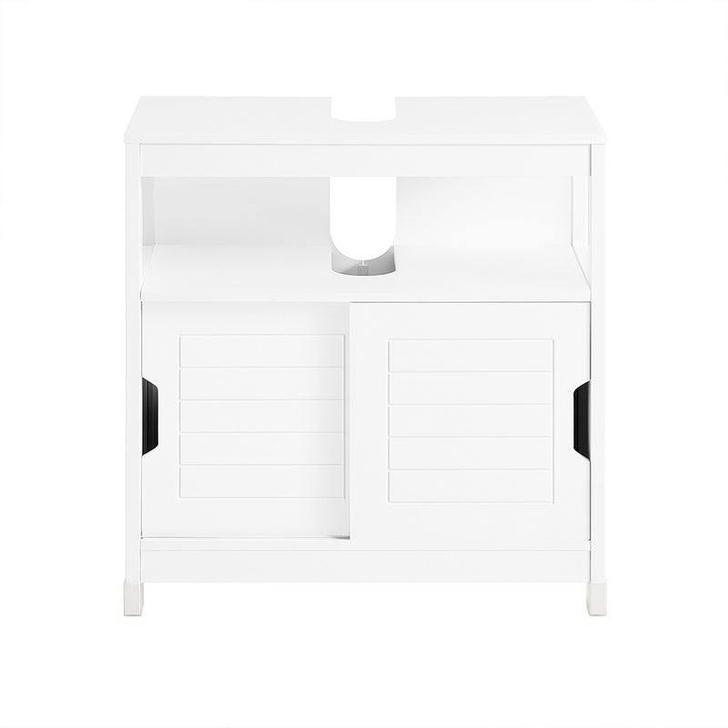 SoBuy FRG128-W Szafka podumywalkowa, meble łazienkowe, szafka podumywalkowa