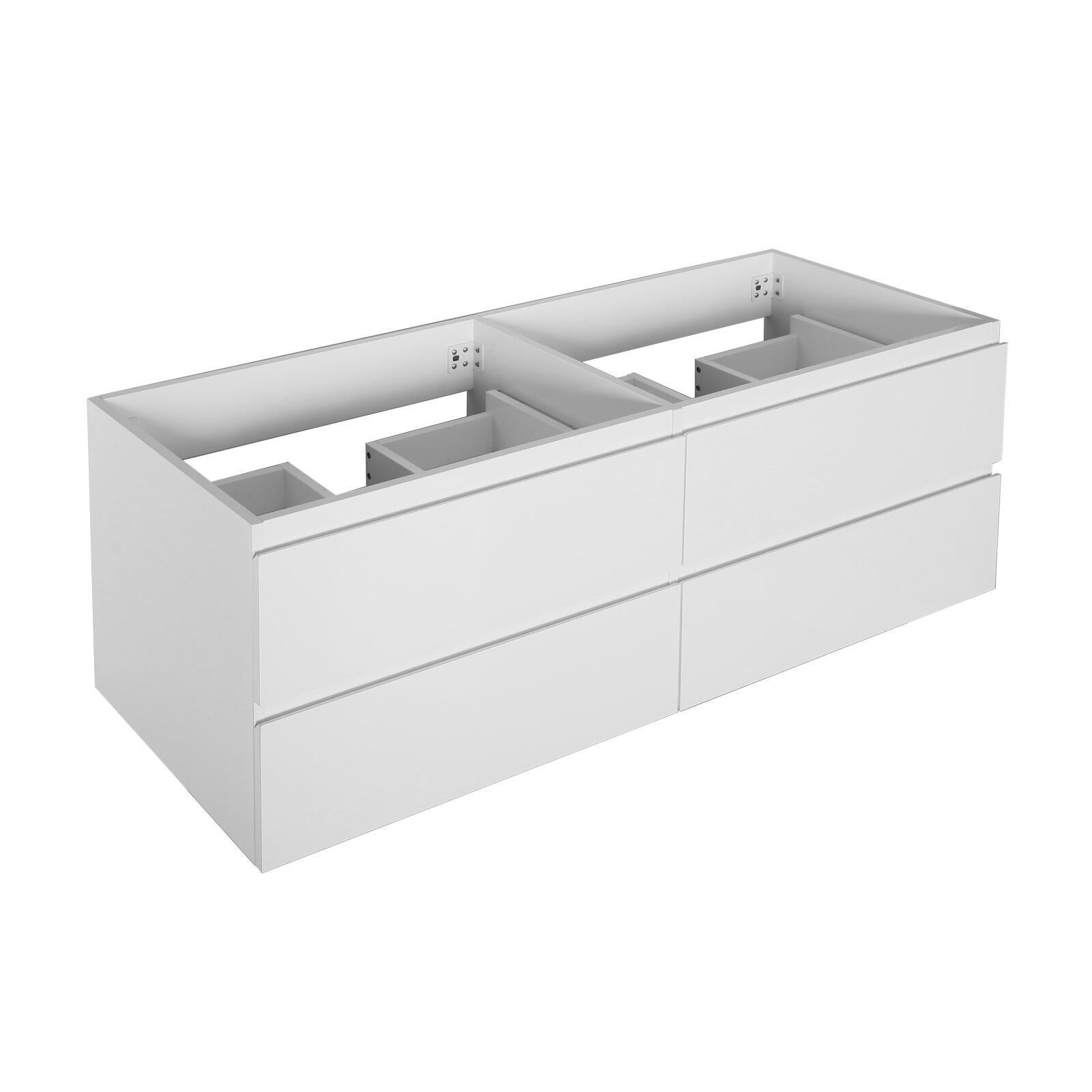 Meuble sous vasque suspendu SORRENTO 4 tiroirs 120cm - 5