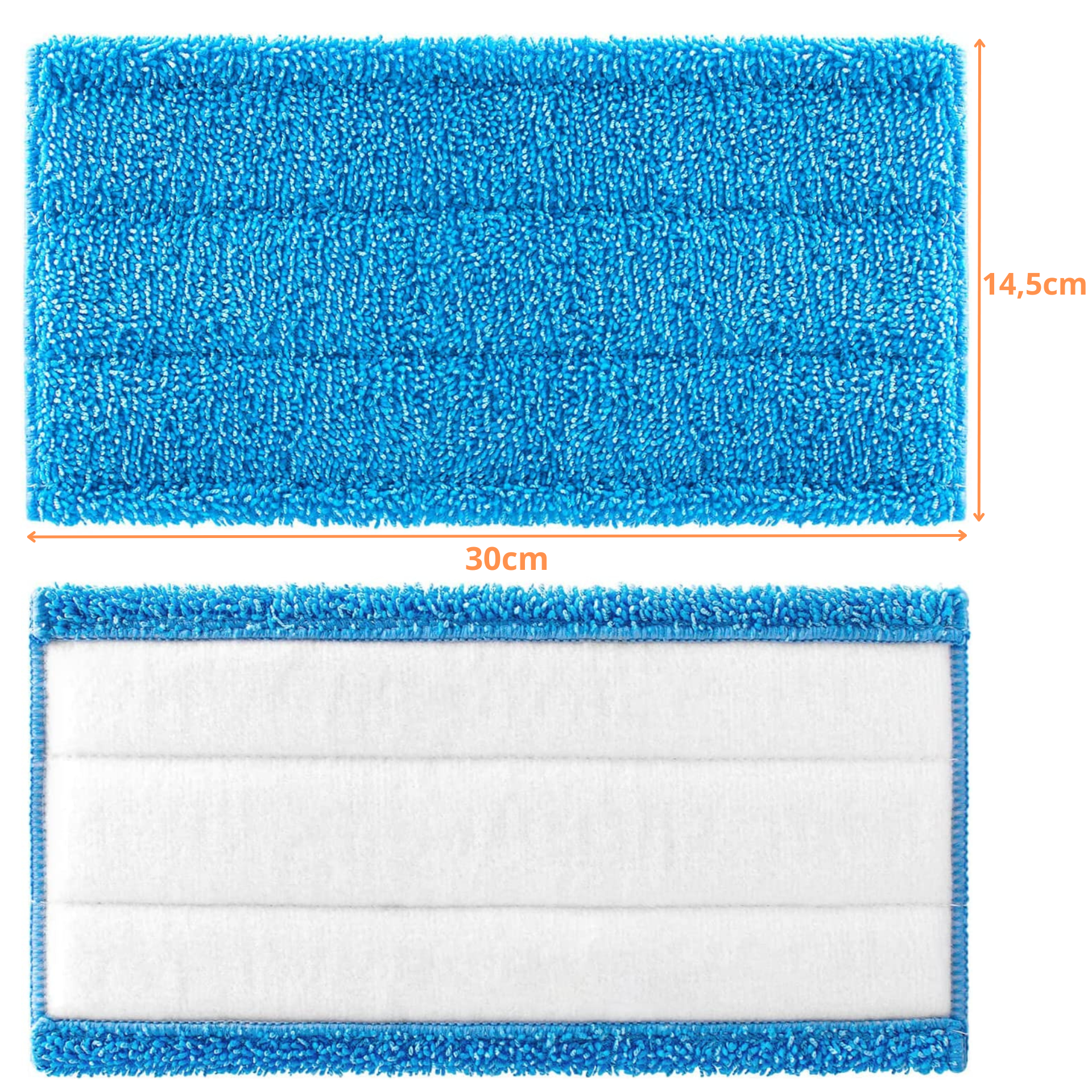 Lot 4 Lingettes pour Swiffer Wetjet serpillère lavable réutilisable - 3