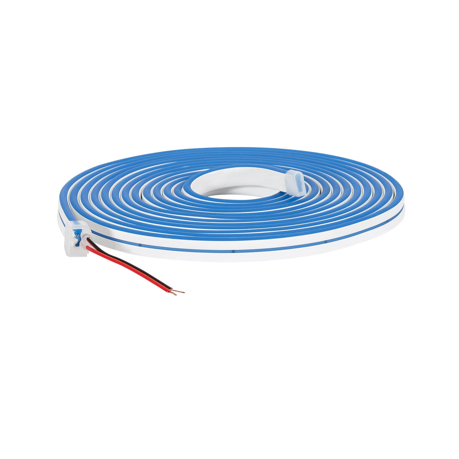 Ledkia Striscia LED Neon 24V 9,5W/m NFLEX6 IP65 Taglio 5cm Blu 2 m ...