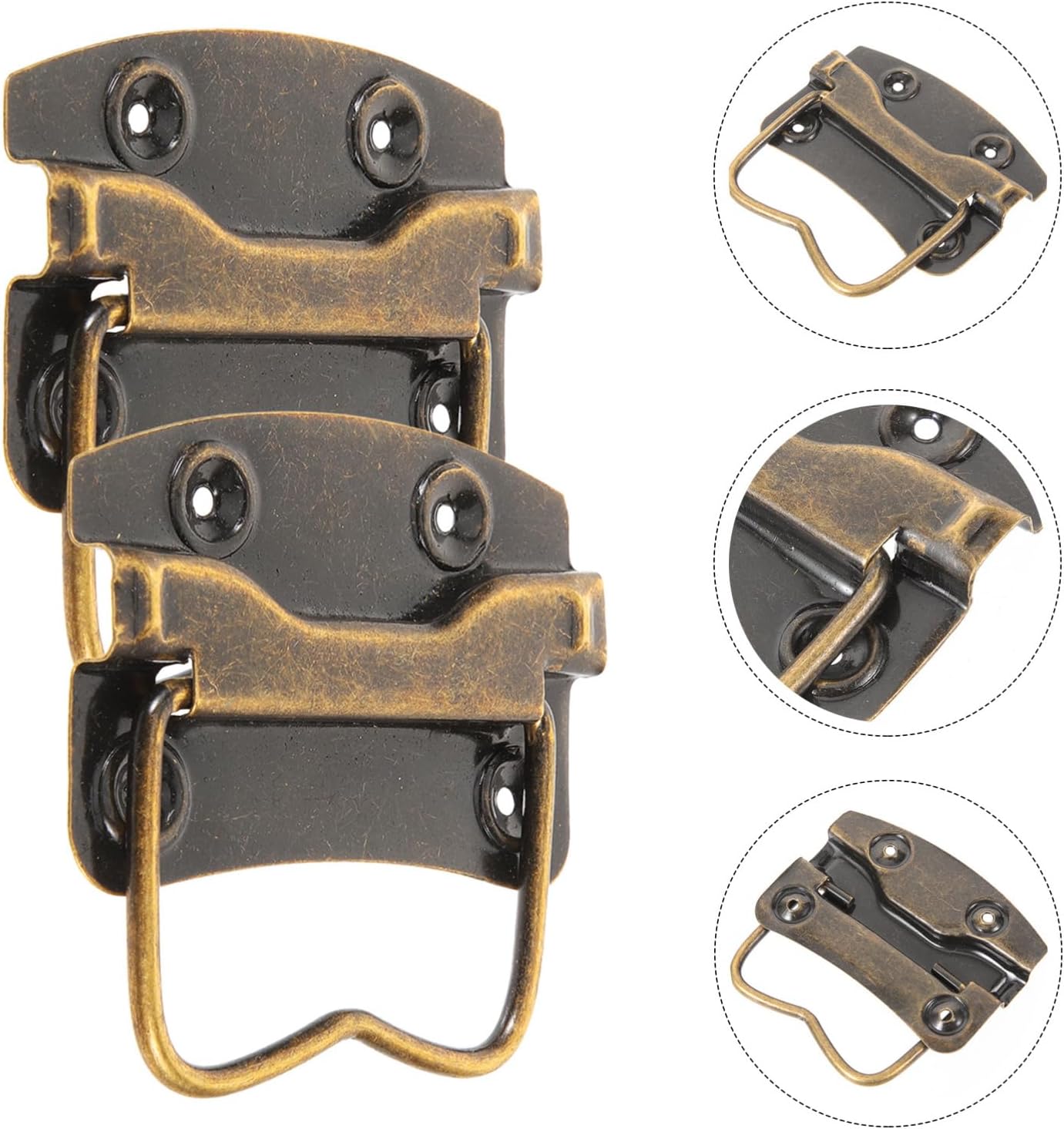 Poignée Vintage Pour Coffre En Bois Pour Caisse Lot De 5 Utilisation Pratique Pour Meubles Et Coffres - 2