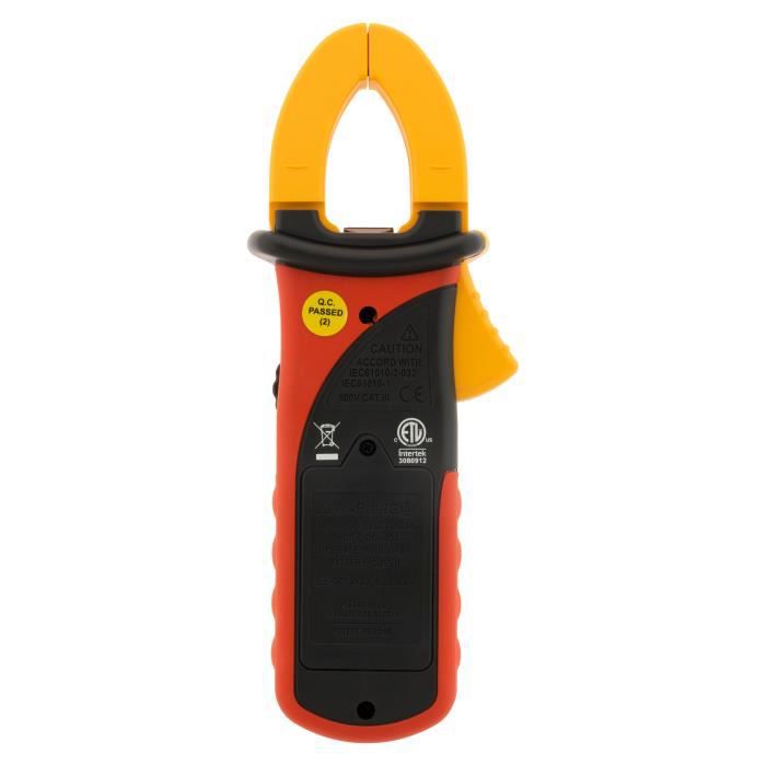 Pince ampèremétrique autocalibrée 6 fonctions CAT III 600V - Thomson - 8