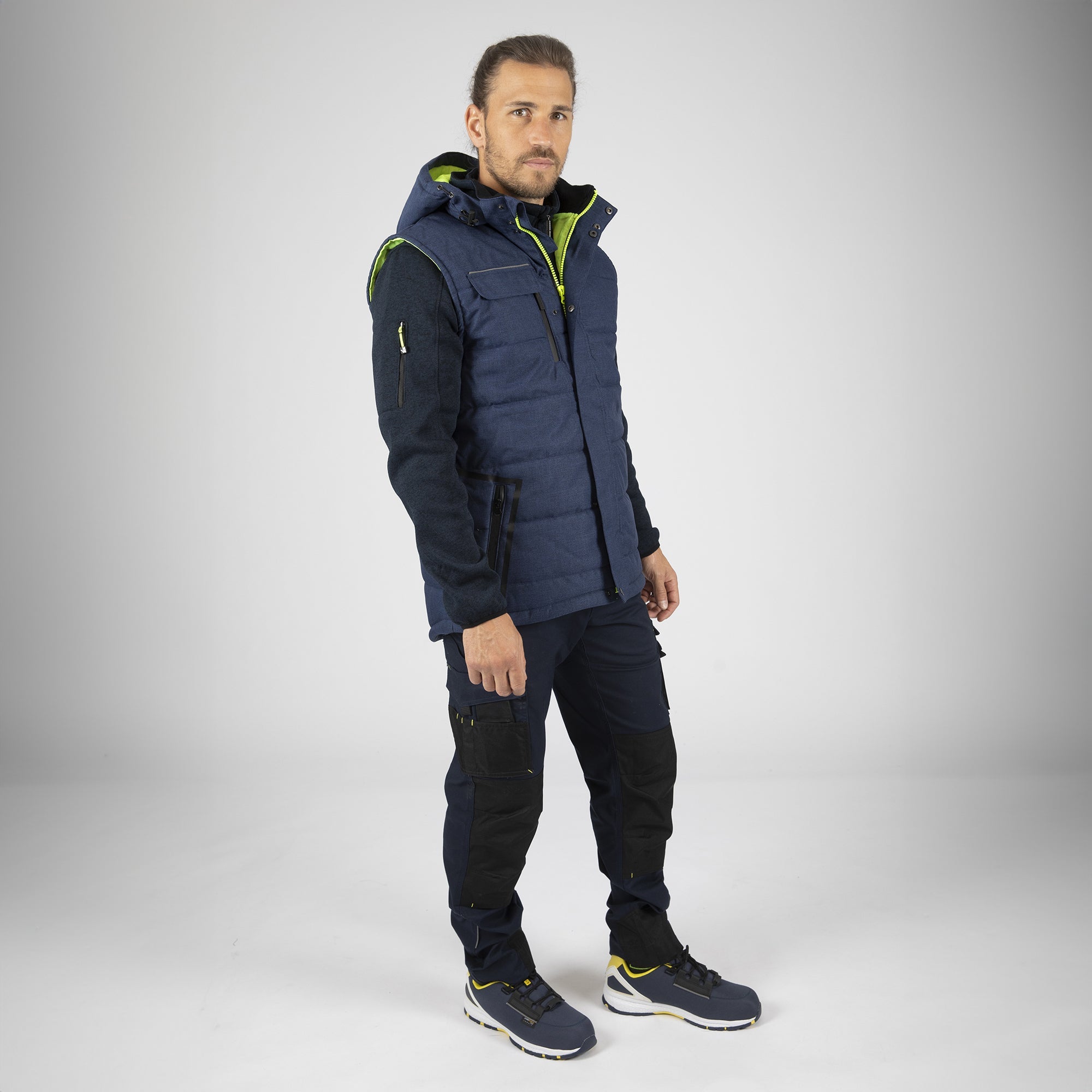 MAXIMY - PARKA SANS MANCHES DE TRAVAIL - 1488 Marine XL - 4