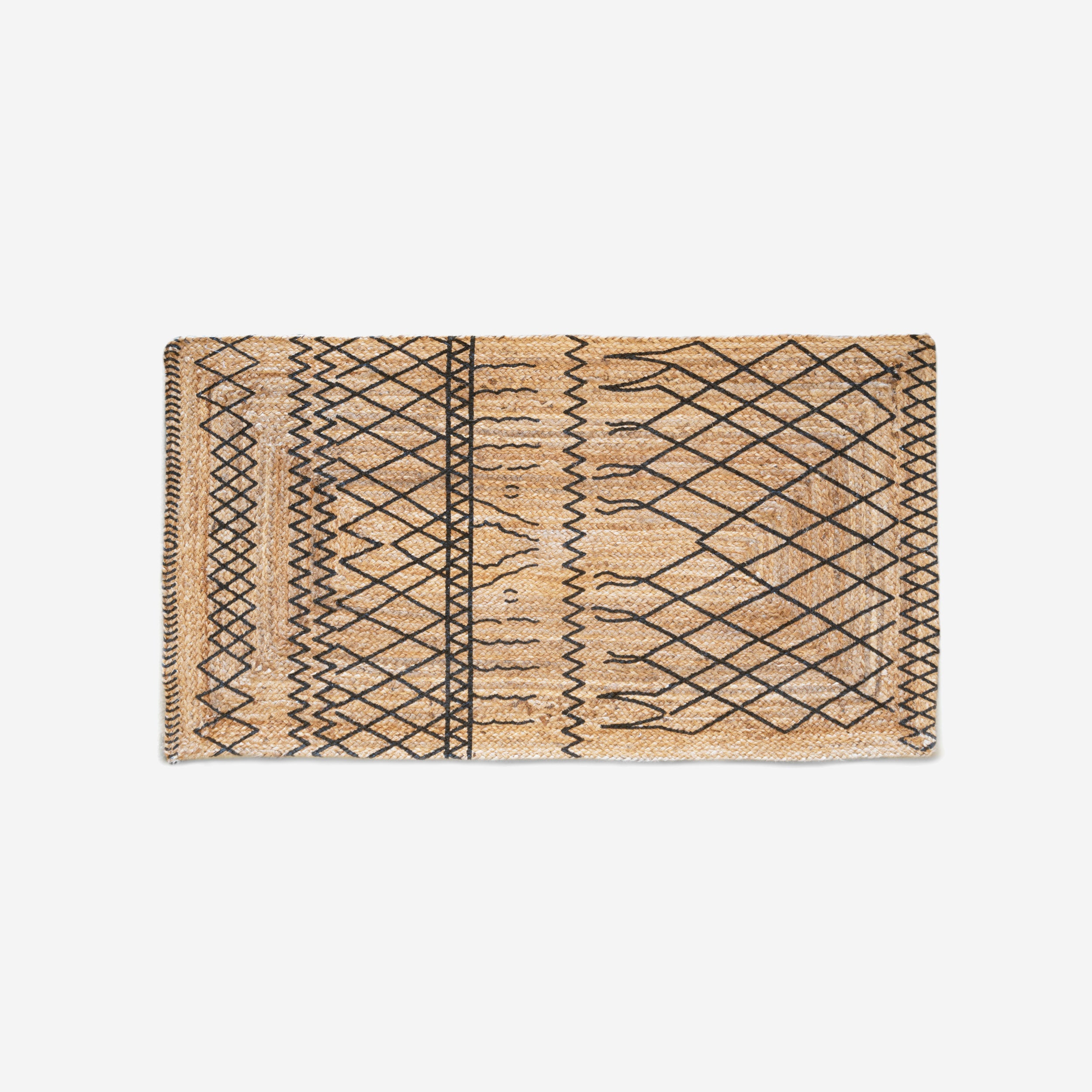 DYWAN JUTOWY Z NADRUKIEM SERCA 80X150CM