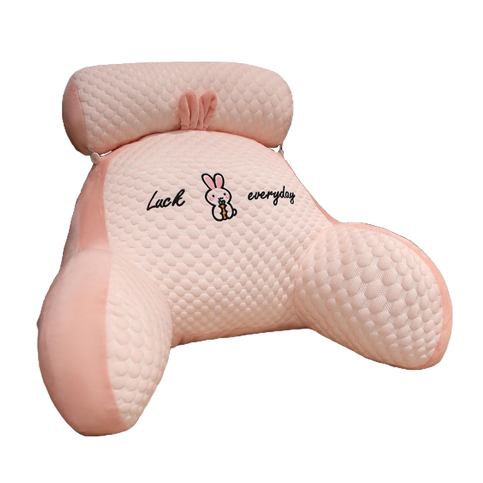 Cojín lumbar, almohada de cama extraíble, respaldo en para