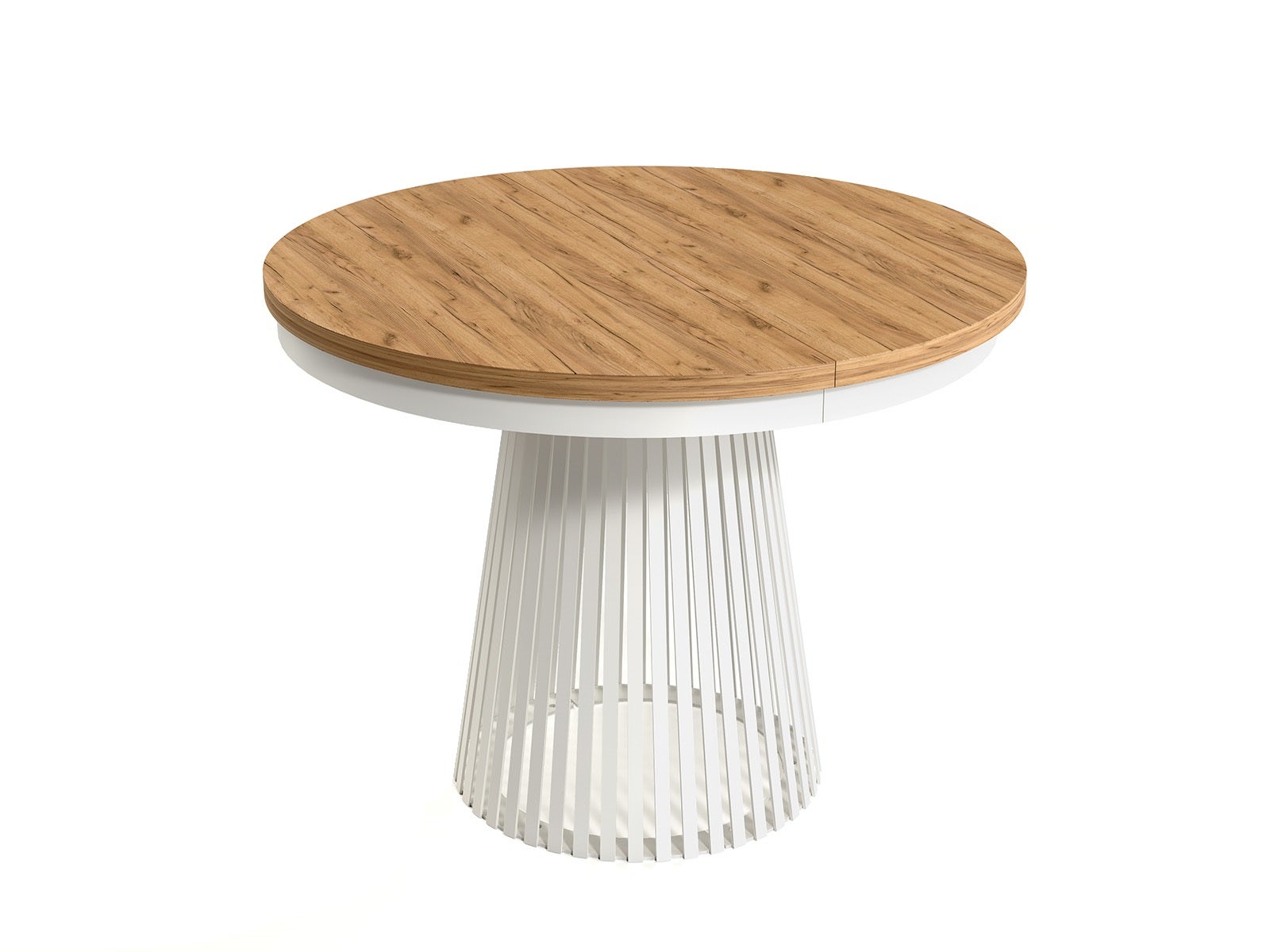 MINIO go for it, Stół rozkładany GORI w kolorze dąb craft złoty/biały