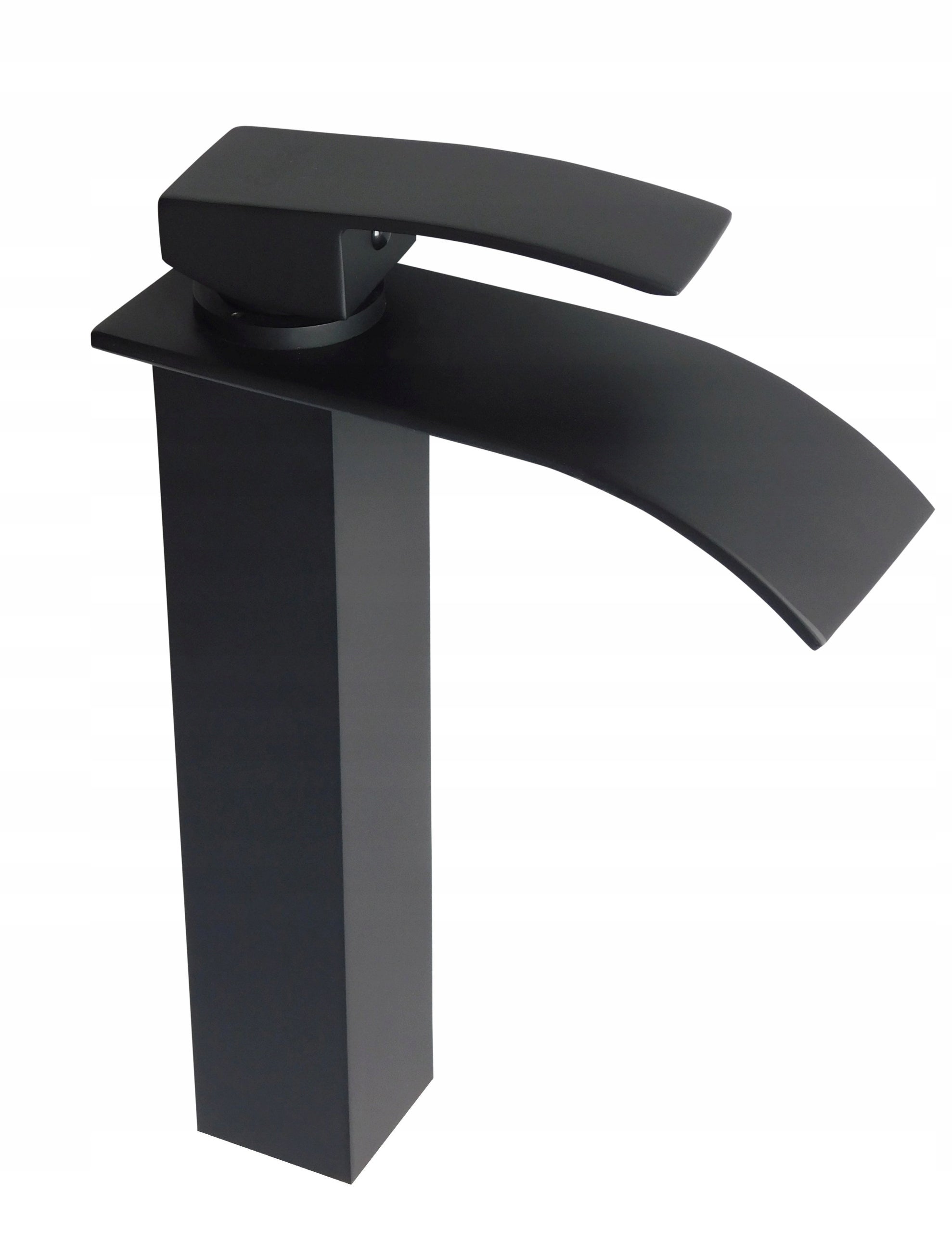 Bateria umywalkowa Estiva KASKADA 28 Black czarna 28 cm