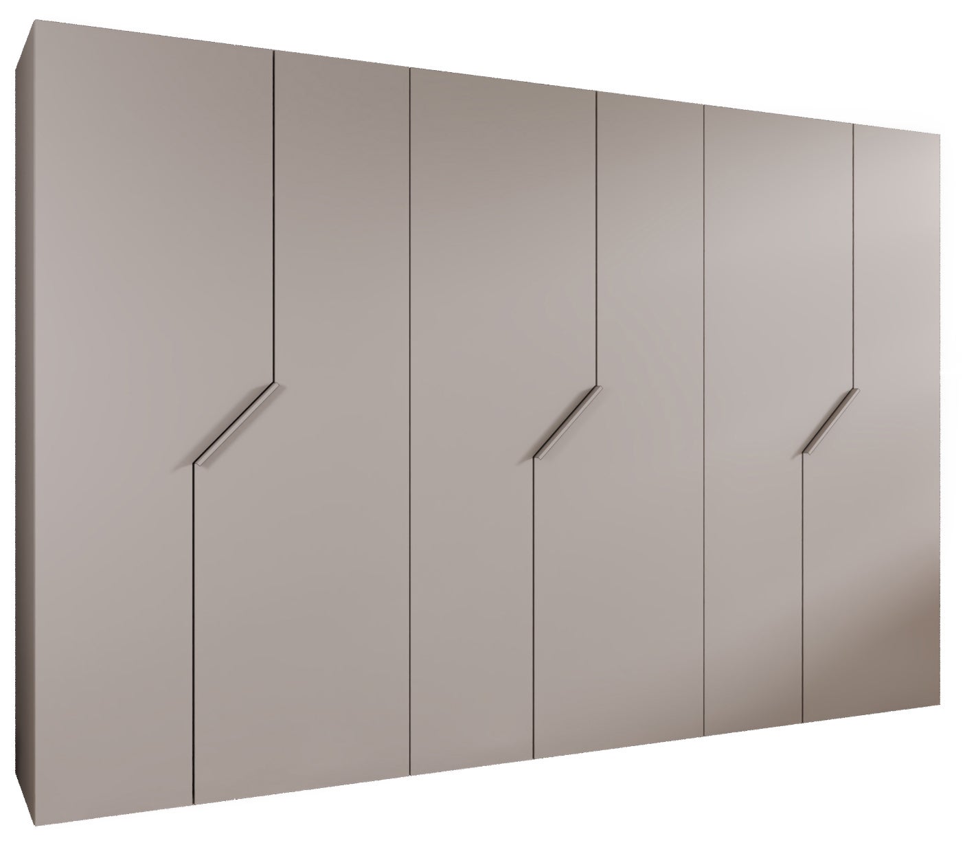 Szafa uchylna otwierana Andrew 1 300 (100x3) x 52 x 202 cm kaszmir + u. Kaszmir Abiks Meble