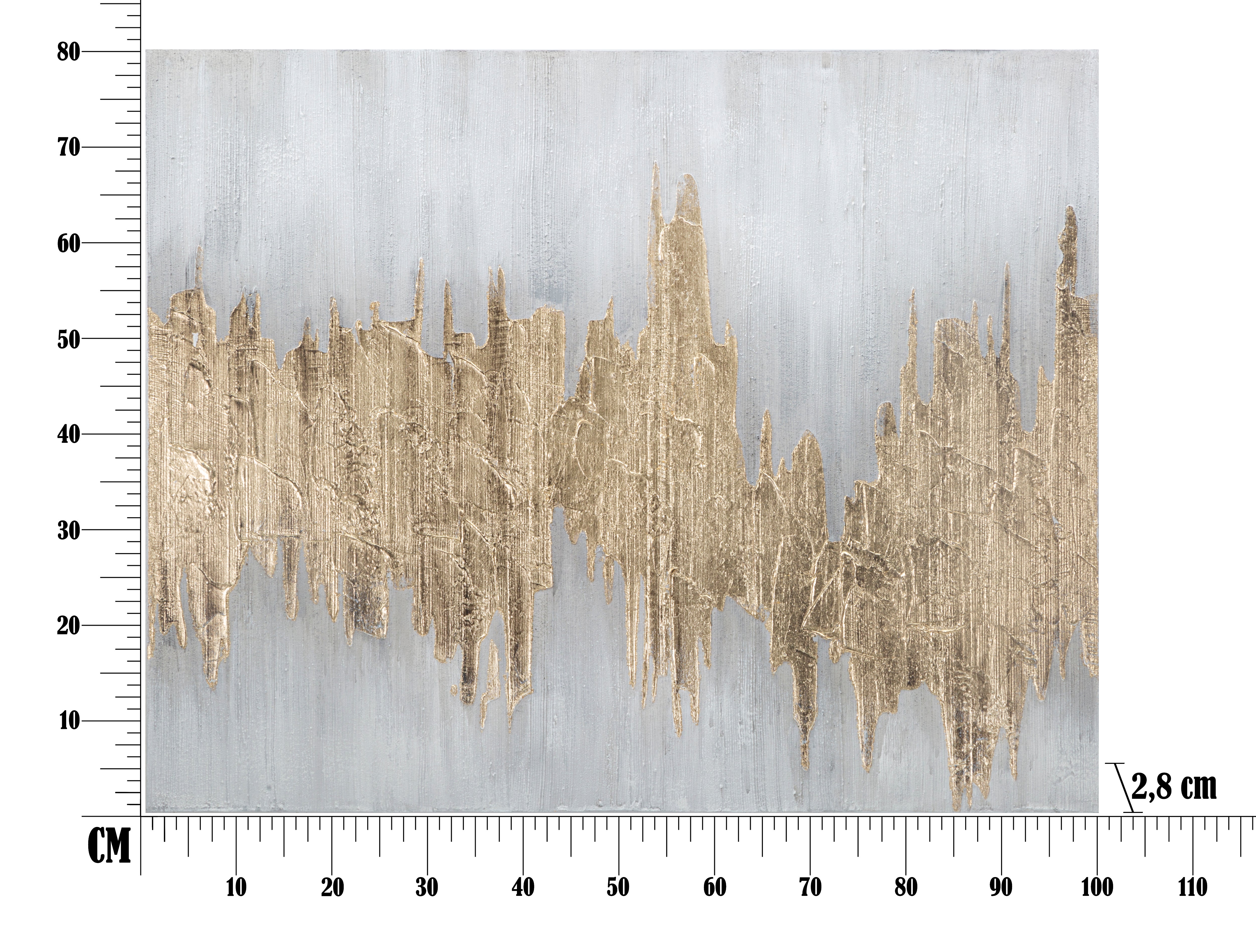 PEINTURE MURALE GOLDAGE CM 100X2,8X80 - 6