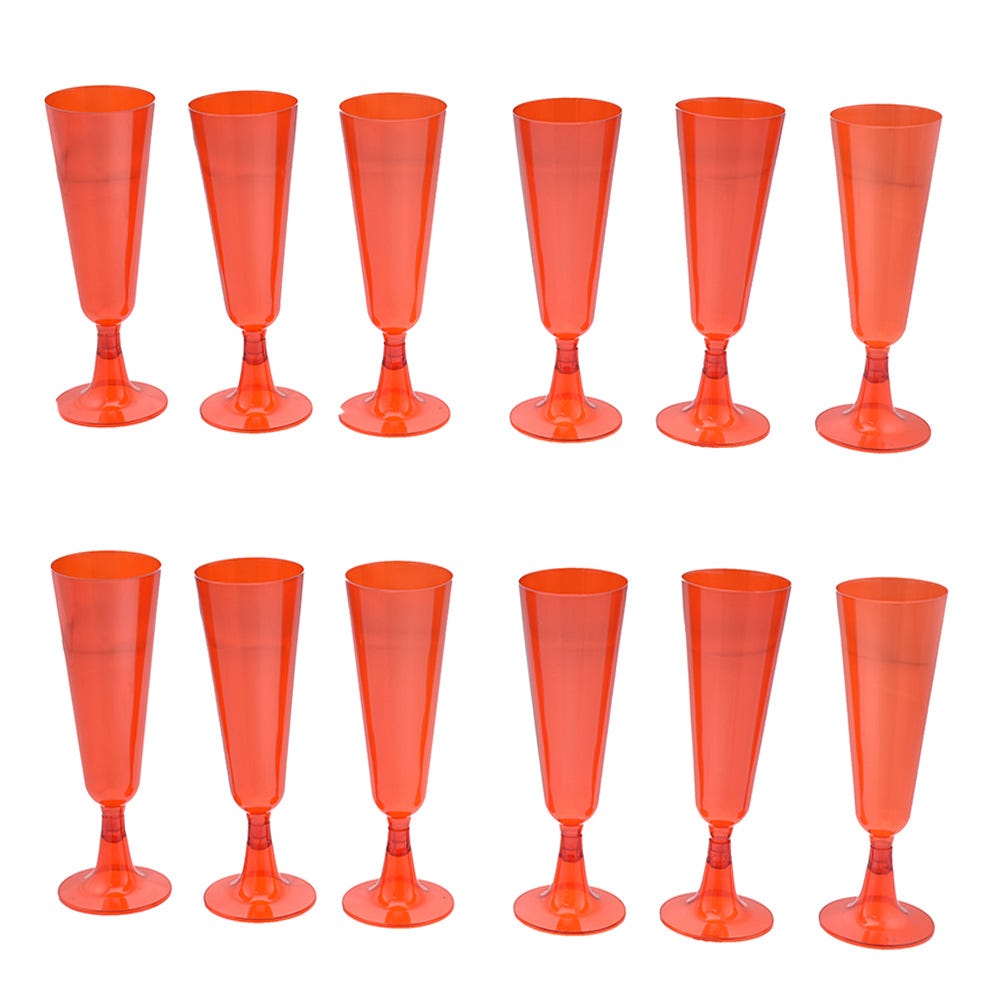 Set Di 6 Bicchieri Da Vino Galleggianti Infrangibili Per Piscina - Tritan, 440 Ml, Colorati