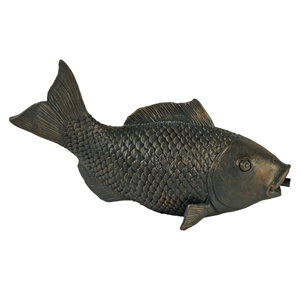 Piletta per Fontana da Giardino da 1 in Ottone Lucido con Tappo