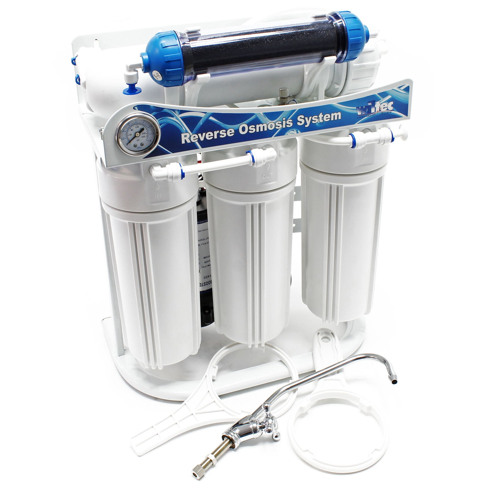Système Osmose Inverse Naturewater 5 étapes 180L/jour - WilTec 51082