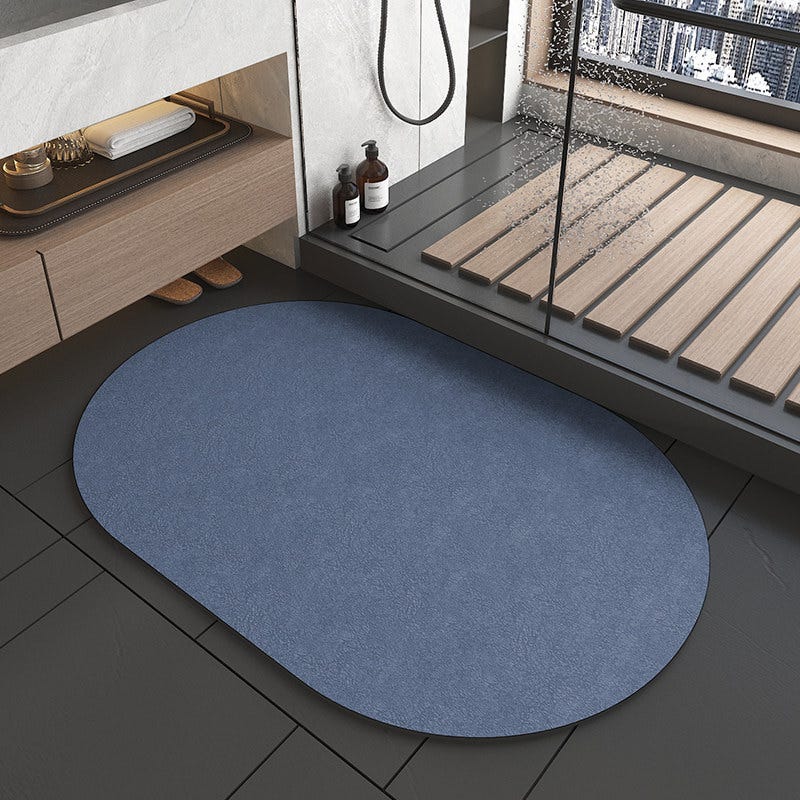 Tapis de salle de bain antidérapant absorbant l'eau, séchage Tapis de salle de bain antidérapant absorbant l'eau, séchage