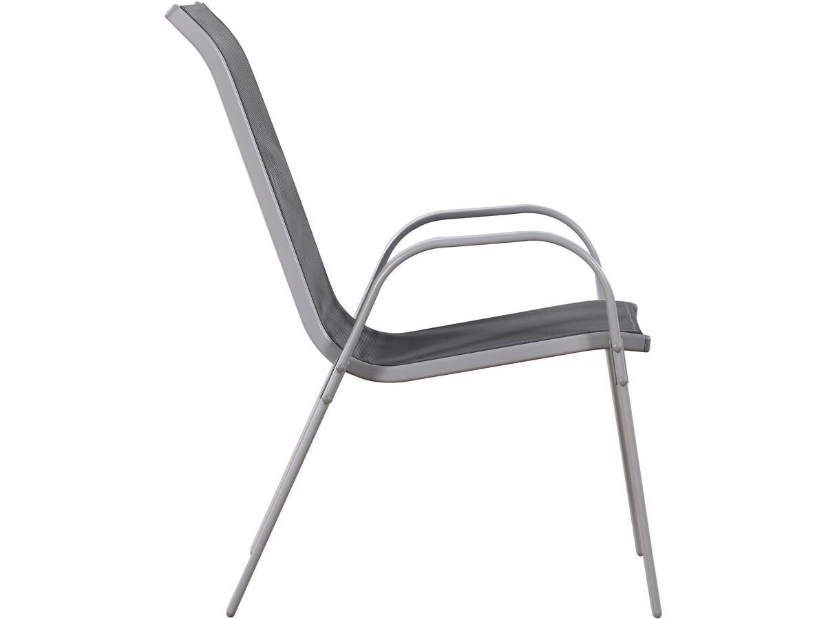 Juego de 4 sillas jardín Textileno 