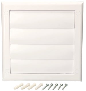 2 Griglie Di Ventilazione In Alluminio 300x300 Mm - Con Zanzariera, Per Soffitti E Pareti Di Bagno, Cucina, Garage