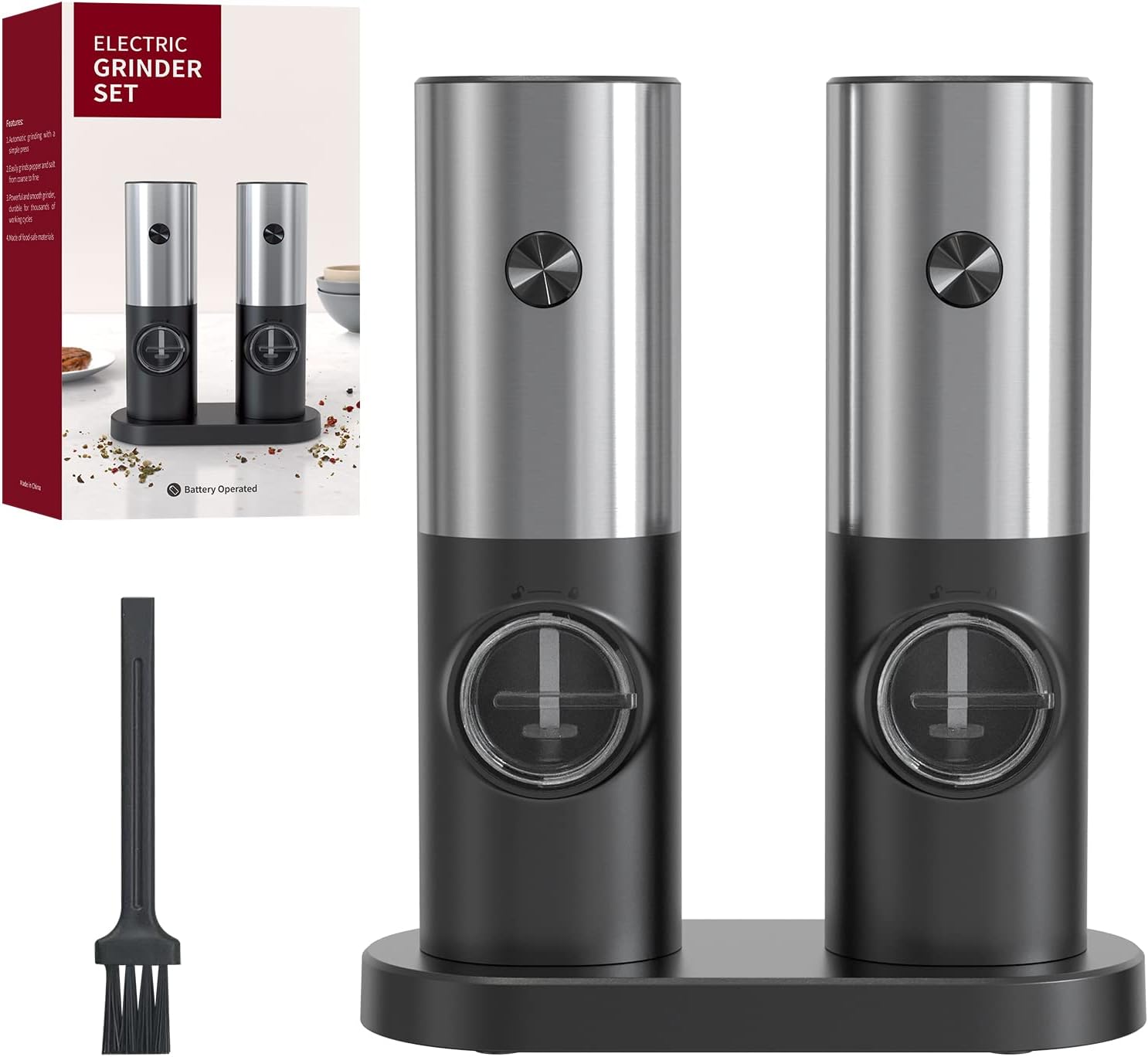 Macinacaffè elettrico sale e pepe macinacaffè maci... – Grandado Macinacaffè elettrico sale e pepe macinacaffè maci... – Grandado