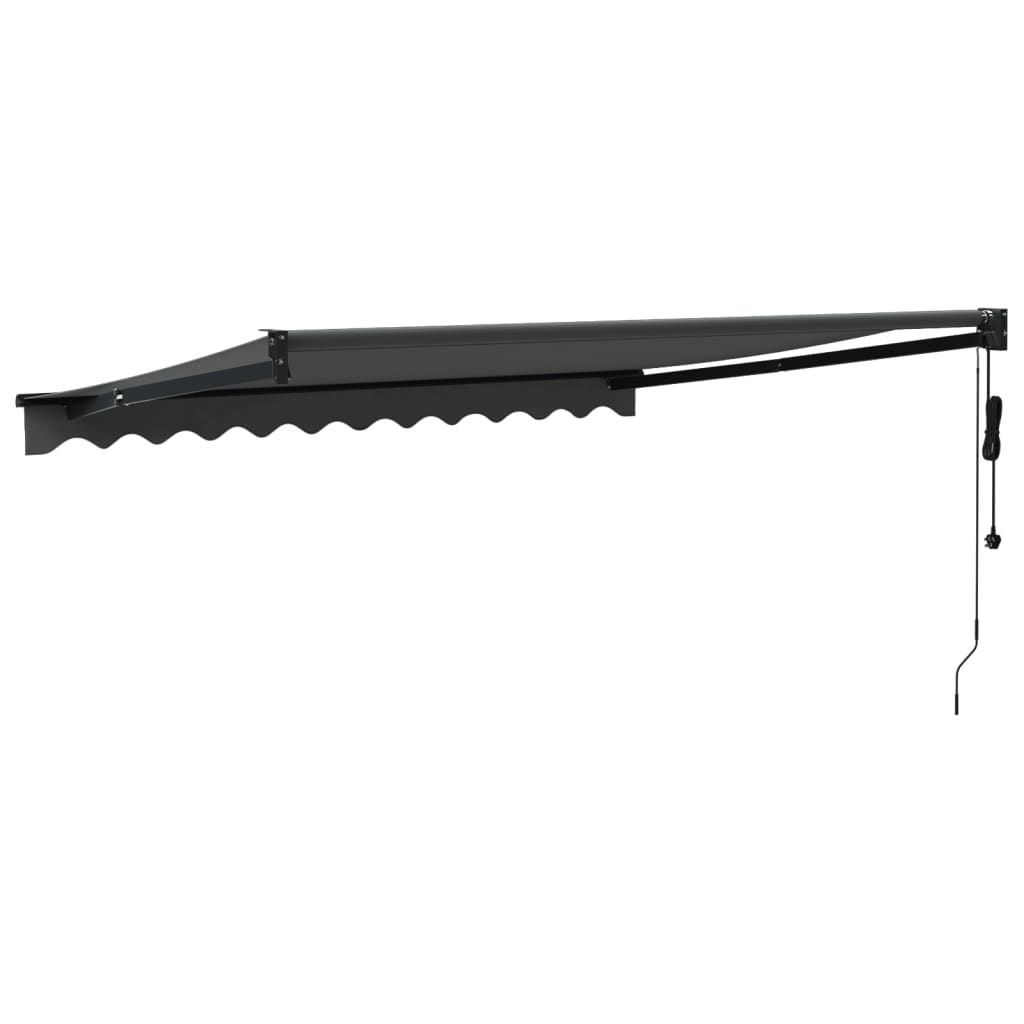 Toldo retrátil automático | Toldo exterior | Toldo para-sol 3,5x2,5 m antracite CFW923337 - 5