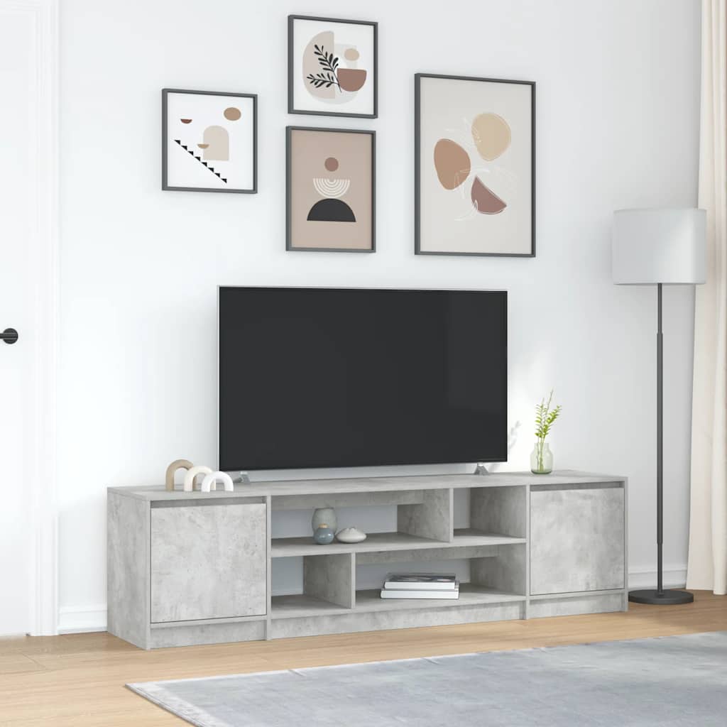 Meuble Tv Gris Beton