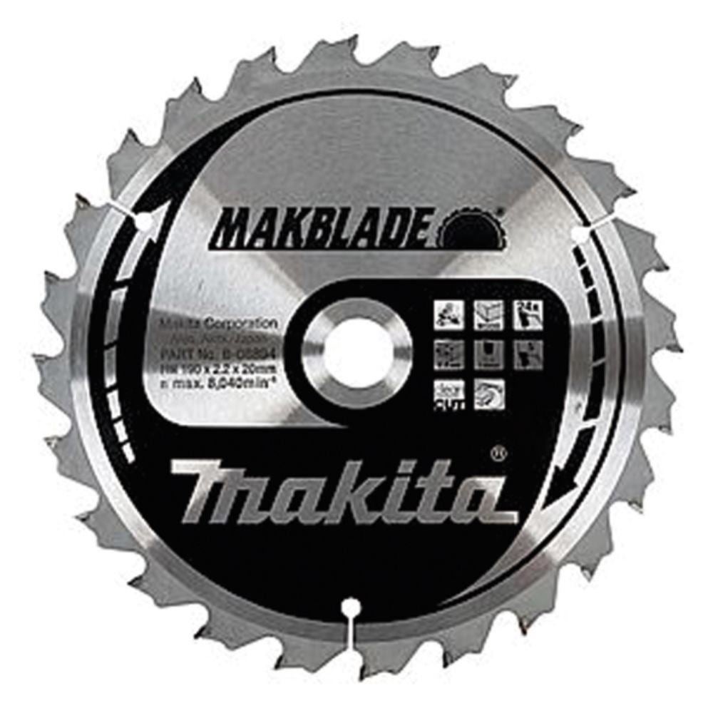 Lame de scie MAKITA B-32801 MakBlade 260 mm x 30 mm 60 dents - 5