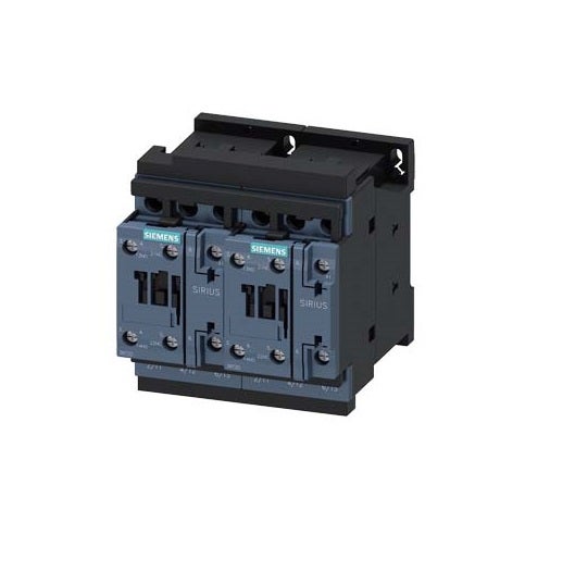 Gruppo Contattore Di Inversione, Ac-3E/Ac-3, 25 A, 11 Kw / 400 V, 3 Poli, 24 V Ca