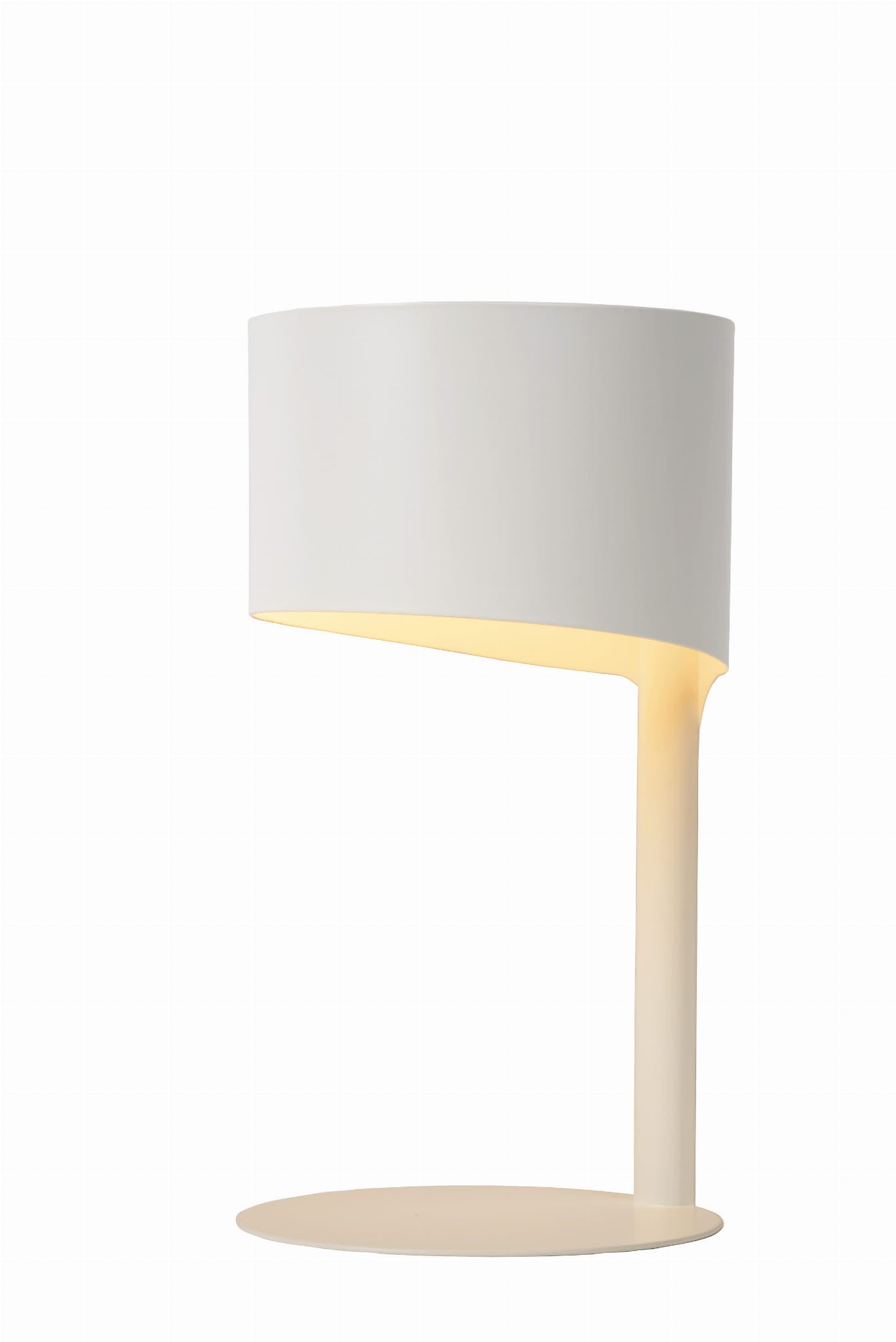 Lampa stołowa KNULLE biała 1xE14x40W metal wym:28,5x15x15cm IP20 Lucide