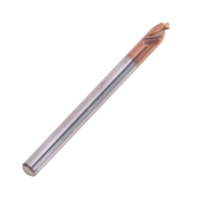 1 Pz Fresa Fresa 2 Flauti HRC55 Carburo Di Tungsteno Integrale - Foto 10