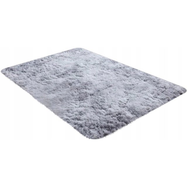Dywan miękki pluszowy 120x170cm jasny szary