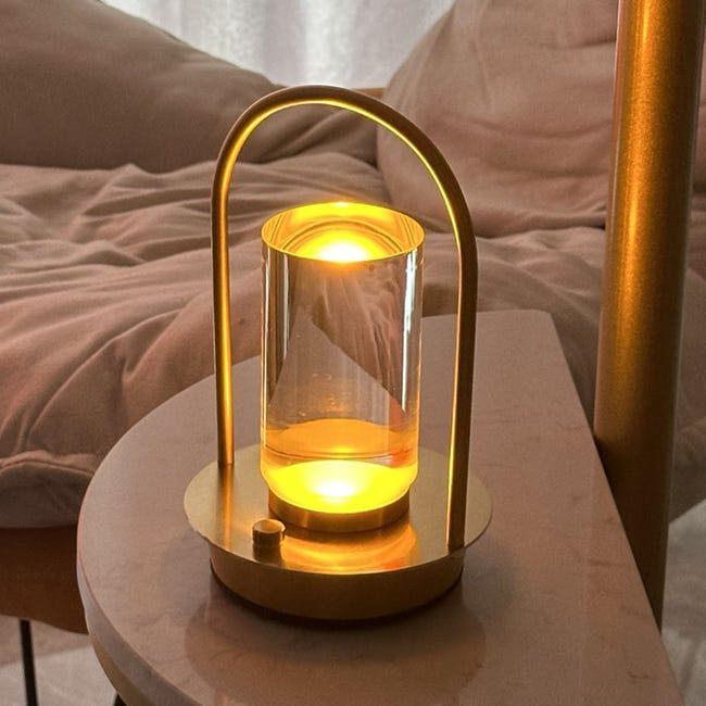 Lampe de table portable en métal, 3 couleurs, sans peluches — free download