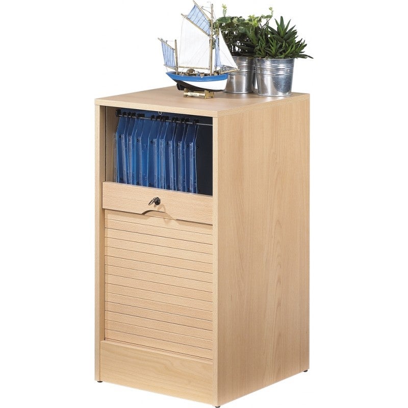 Classeur à rideau hêtre Office 76 cm - 2