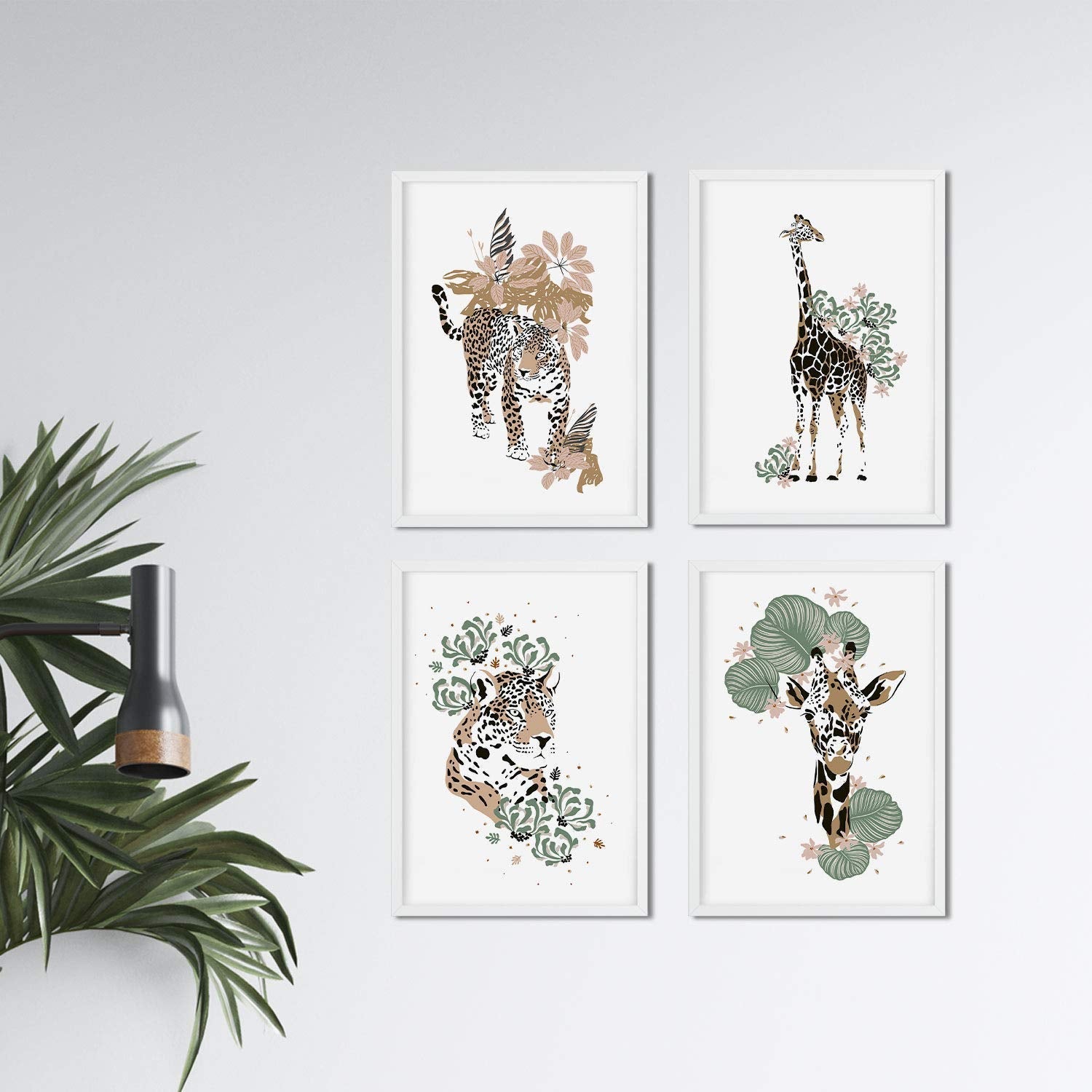 Planche à découper Jungle Perroquets Cbkreation 28.5 x 20 cm