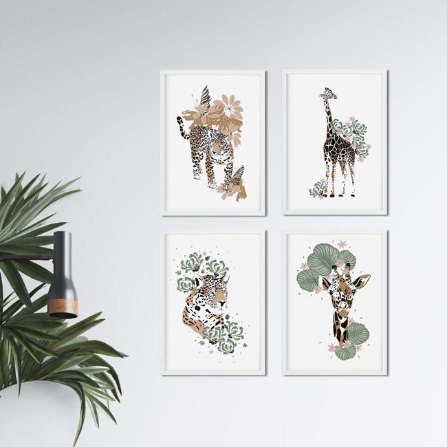Planche à découper Jungle Perroquets Cbkreation 28.5 x 20 cm Planche à découper Jungle Perroquets Cbkreation 28.5 x 20 cm