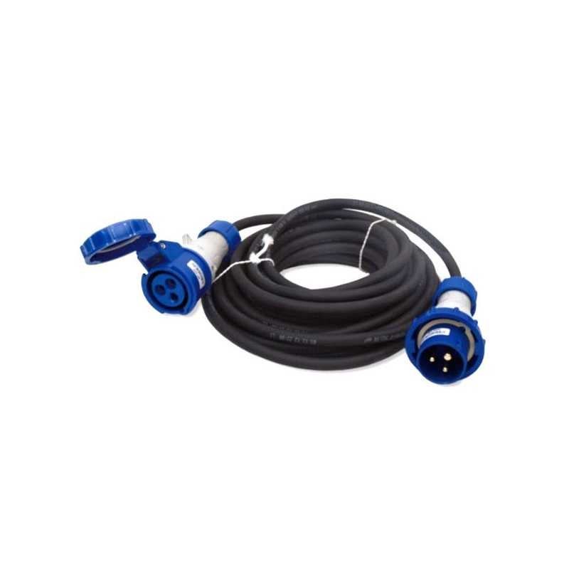 Prolunga CEE Industriale Kalle Blue Sign 2,5 Mm² - Arancione, Resistente Ad Acqua E Olio, 20 M, Garanzia 15 Anni