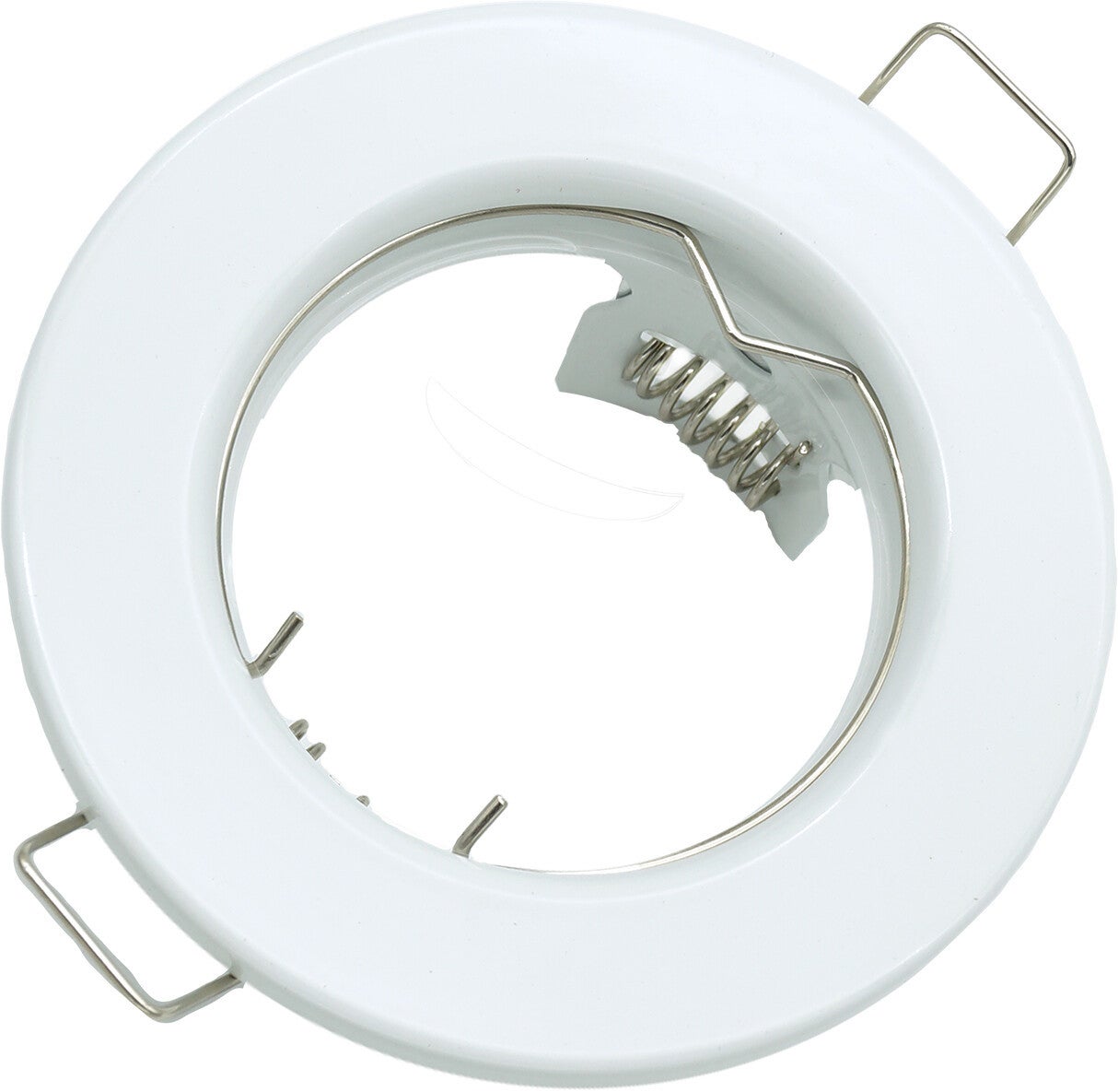 Oprawa sufitowa wpuszczana oczko biała 1xGU10x50W okrągła IP20 wym: 2,8 x 8 x 8 cm metal IdeaLED