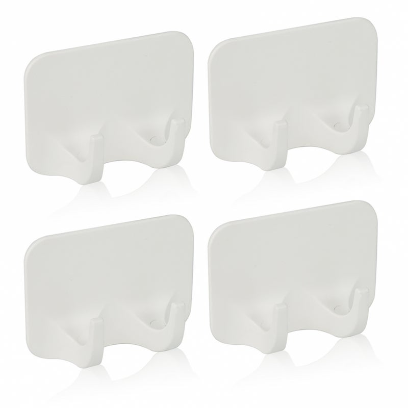 Zestaw samoprzylepnych haczyków ściennych haczyki usuwalne wodoodporne haczyki bez gwoździ i szwów do domu łazienki na ręczniki sufitu w łazience