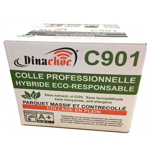 Colle pour parquet professionnelle hybride eco-responsable Dinachoc C901 - 15Kg