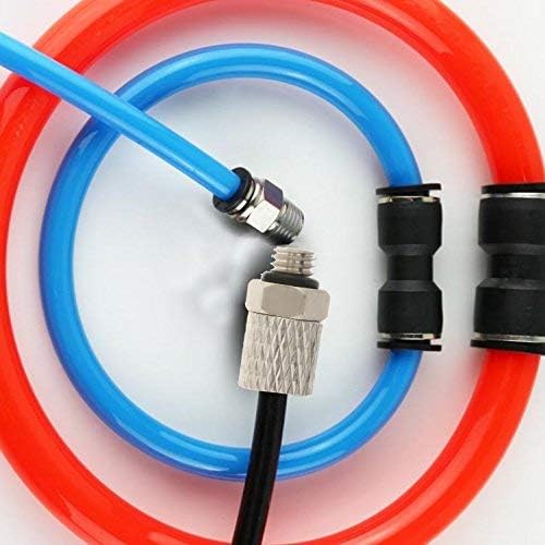 10 Pcs M6 6mm Mini Raccord Pneumatique À Pousser À Air Droit Connecteur Mâle À Travers Le Tuyau À Air Rapide Rapide Raccords - 2