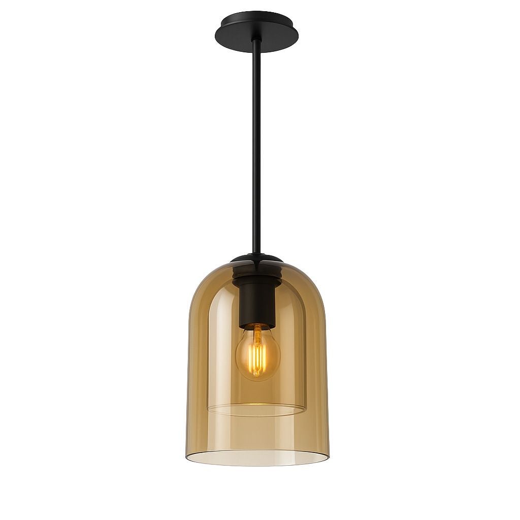 Lampa Sufitowa Wisząca Toolight App1704-1Cp Brązowy