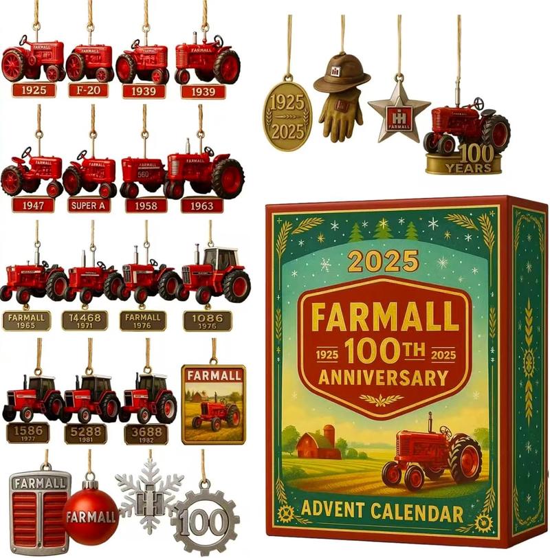 Calendrier De L Avent Tracteur Miniature