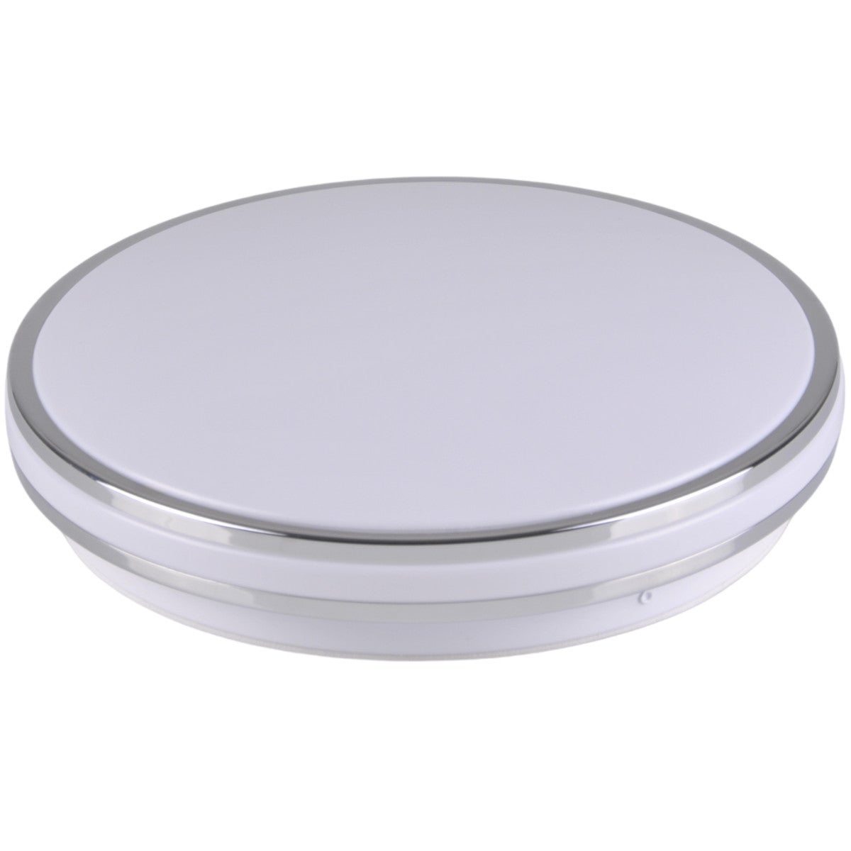 Plafon Orbit okrągły chromowany biały LED 15W 4000K 1600lm wym: 7 x 28 cm IP20 tworzywo sztuczne Polux - 3