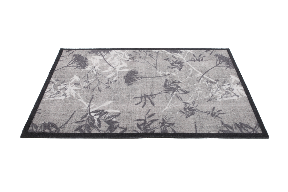 Alfombra de entrada personalizado - modelo mississippi - gris - 50cm x 75cm